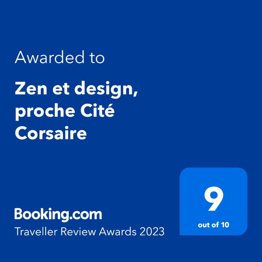 Апартаменты Zen Et Design, Proche Cite Corsaire Сен-Мало Экстерьер фото